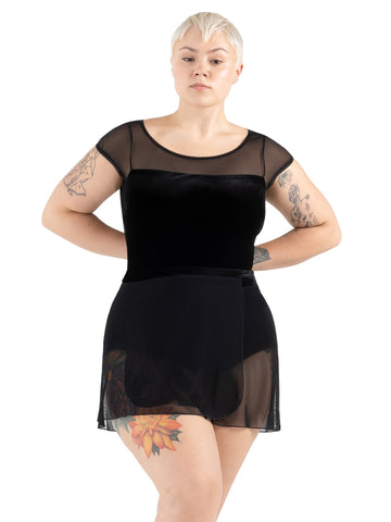 Leia Chiffon Skirt Dusty Pink
