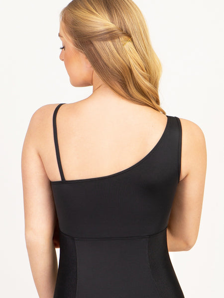 2653A Balletcore Asymmetrical Strap Leotard
