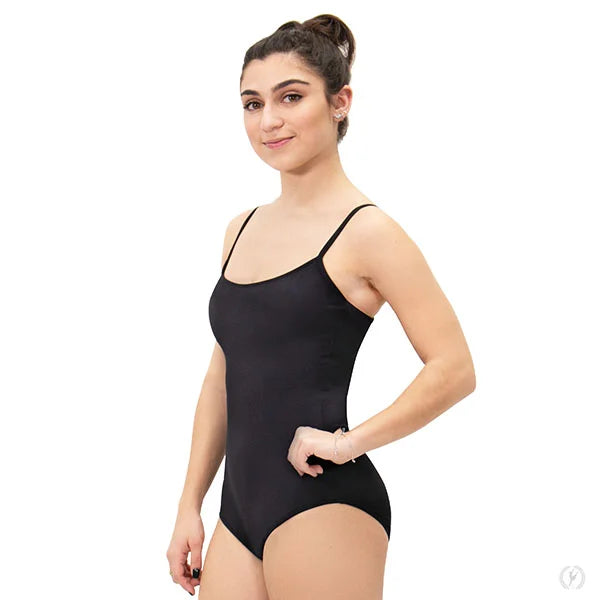 4488 Microfiber Adjustable Strap Camisole Leotard with Built-in-Bra