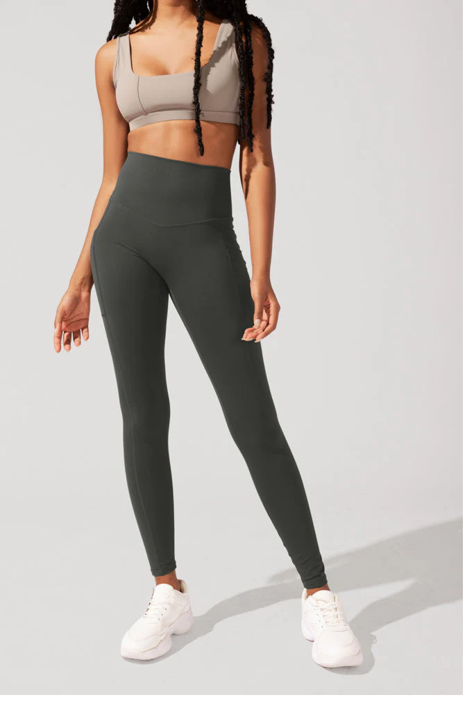 Supersculpt™ Leggings with Pockets - Forestwood Supersculpt™ Leggings with Pockets - Forestwood