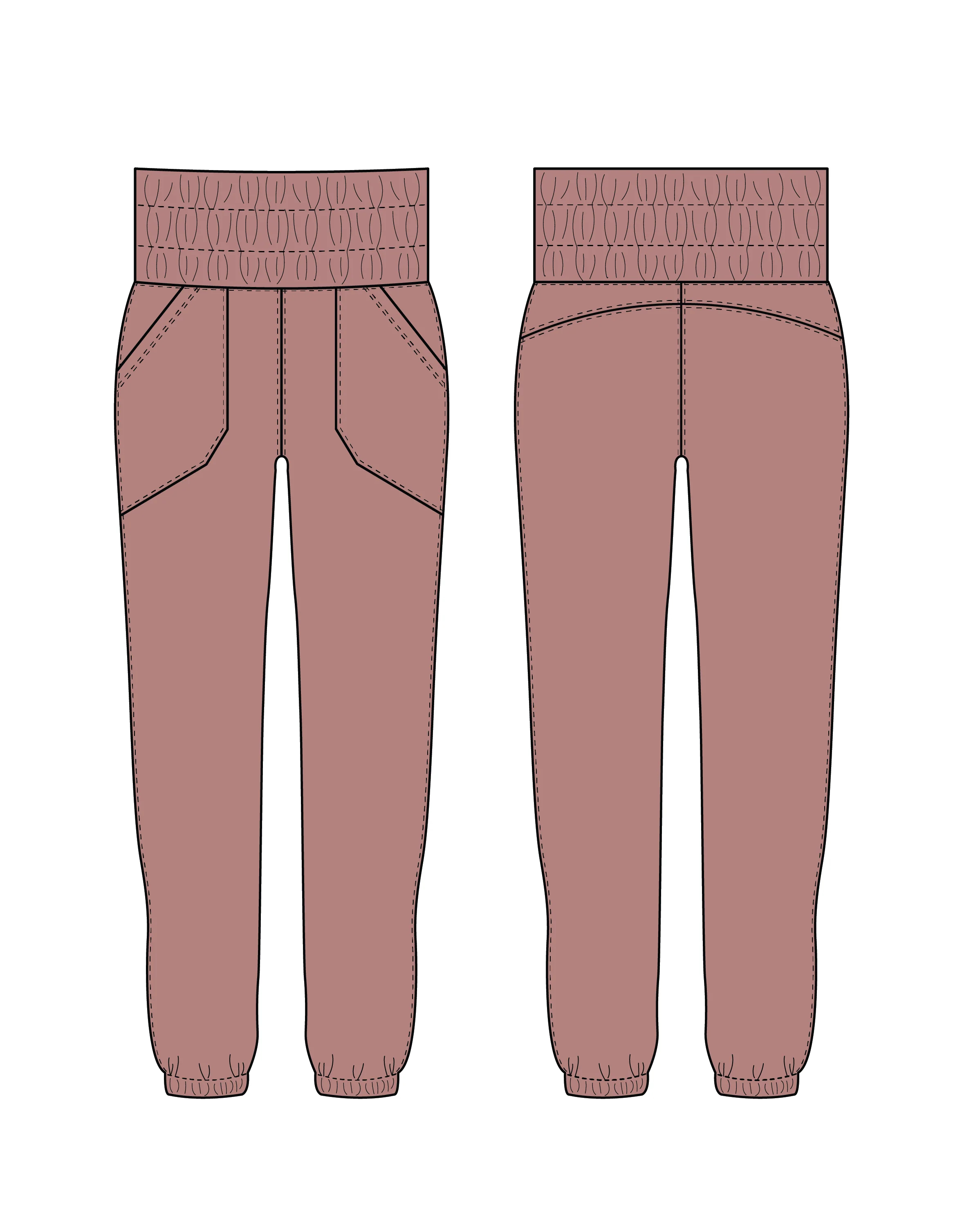 6009A Spring Solid Ripstop Jogger Pant 6009A Spring Solid Ripstop Jogger Pant