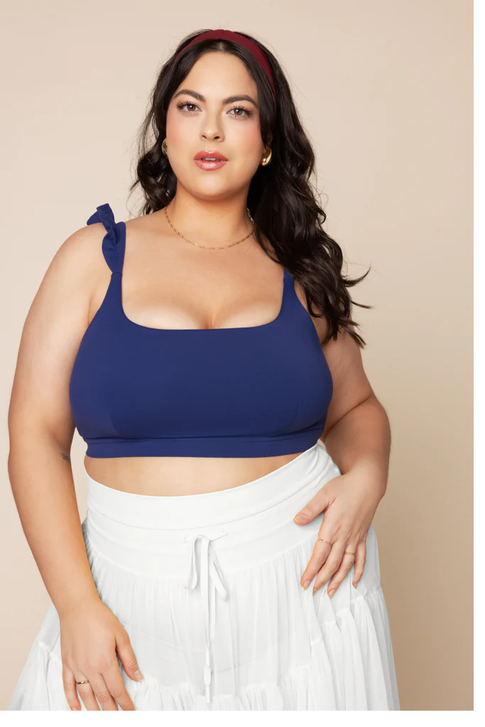 Romance Ruffle Bra - Sapphire Romance Ruffle Bra - Sapphire