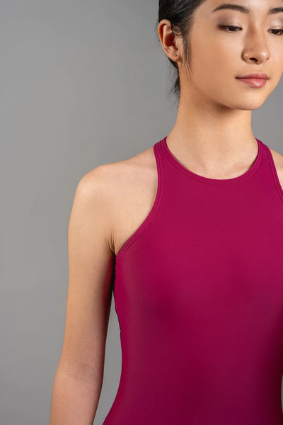 Abby Leotard Cherry-Wine