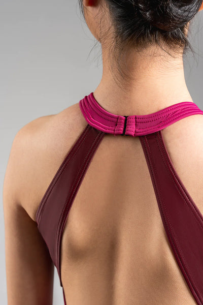 Abby Leotard Cherry-Wine