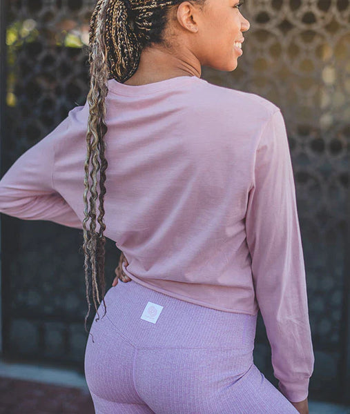 Always En Pointe - Long Sleeve Crop Tee