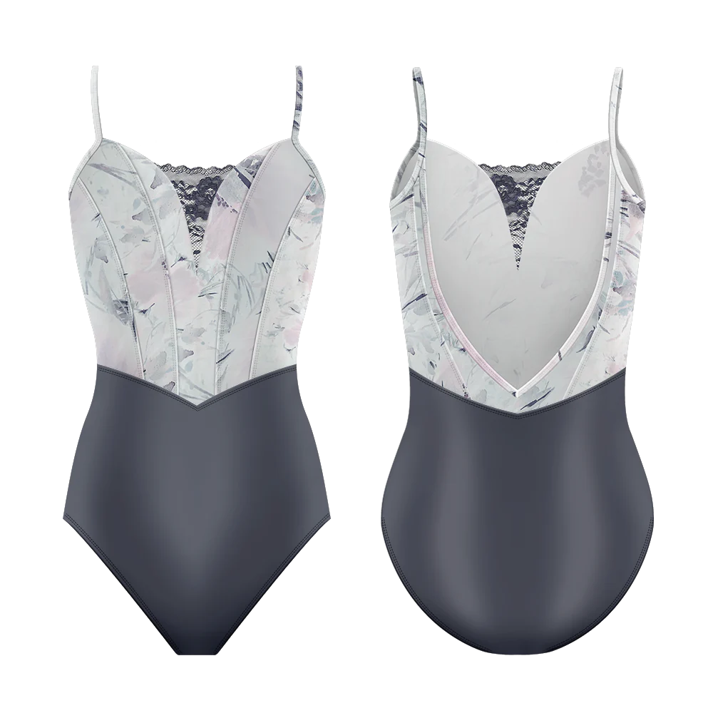 Demi Antoinette Willow Slate Leotard Demi Antoinette Willow Slate Leotard