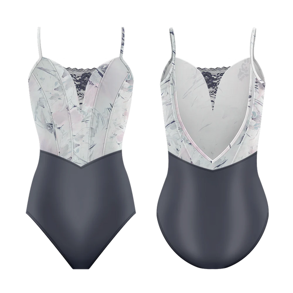 Demi Antoinette Willow Slate Leotard