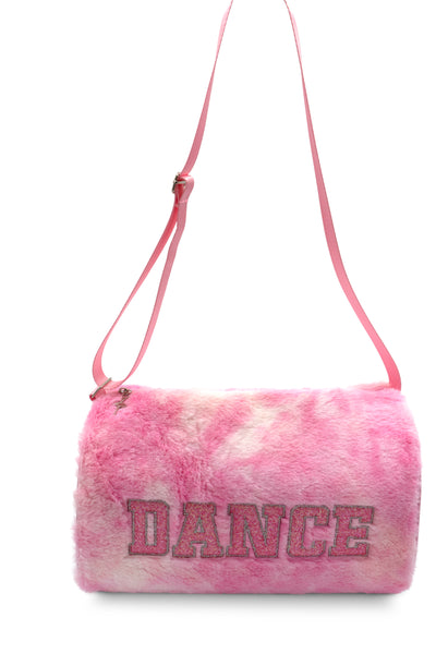 B286 Faux Fur Dance Duffle