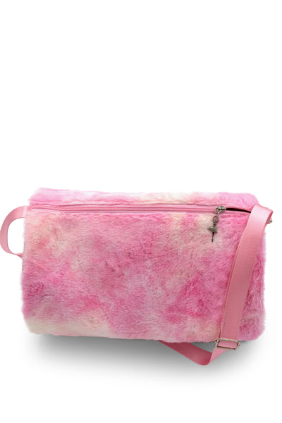 B286 Faux Fur Dance Duffle