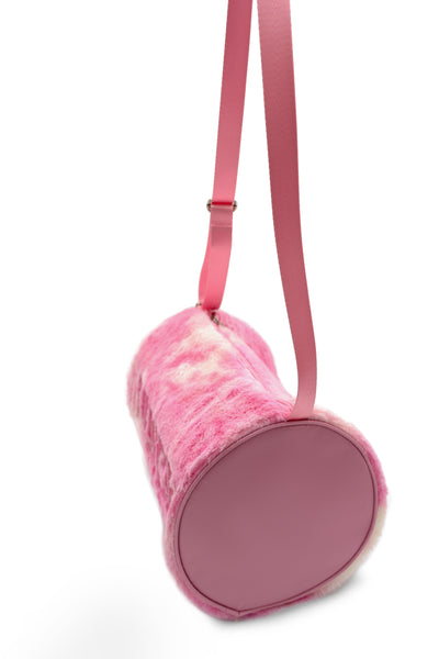 B286 Faux Fur Dance Duffle