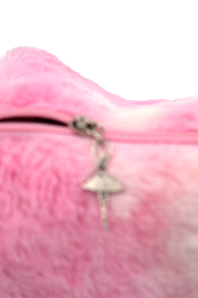 B286 Faux Fur Dance Duffle