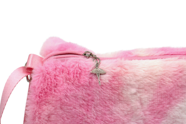 B286 Faux Fur Dance Duffle