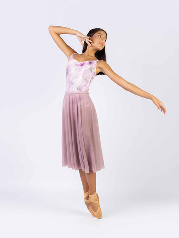 Leia Chiffon Skirt Dusty Pink