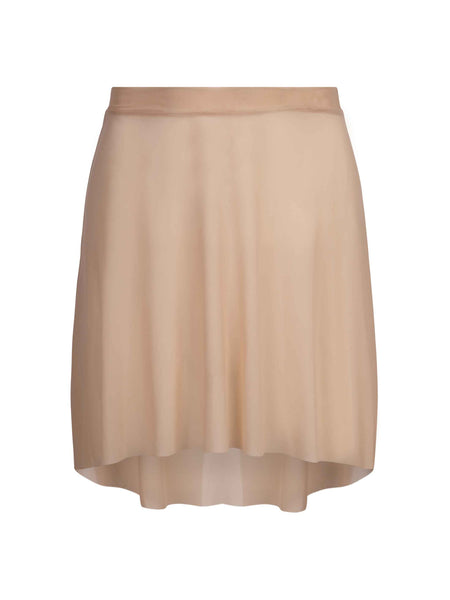 Short Mesh Skirt - Ivory Cream