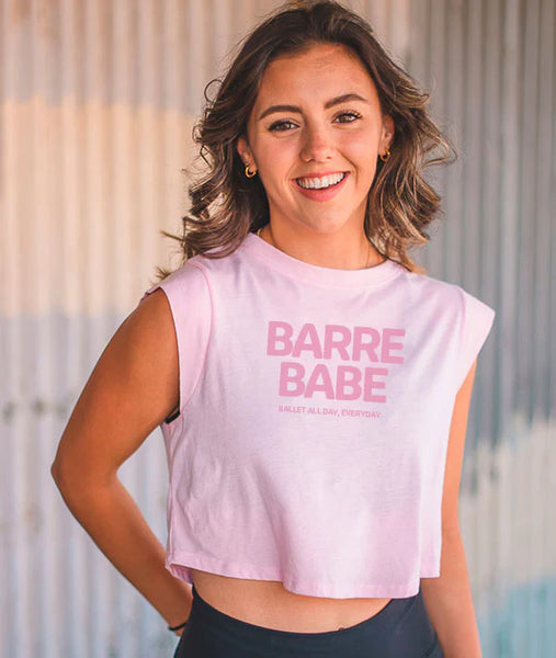Barre Babe Cropped Tank Barre Babe Cropped Tank