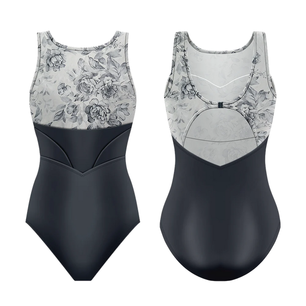 Blisse Rose Grise Leotard