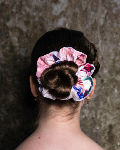 CD Spring Scrunchie