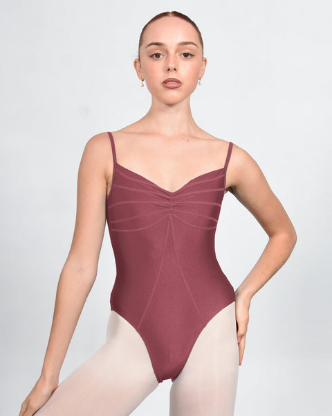 Ariel Gloss Rose Gold Super High Cut Leotard Girls Leotard