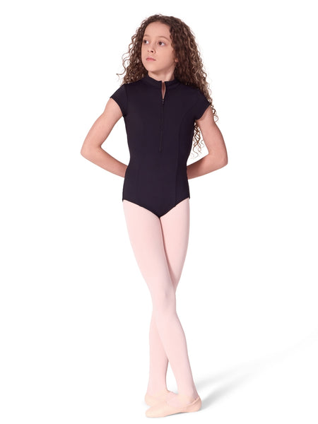EL107T Short Sleeve Princess Leotard