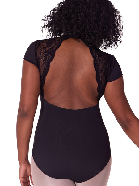 EL107W Short Sleeve Princess Leotard