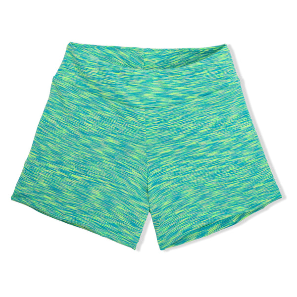Lime Strata Shorts Lime Strata Shorts
