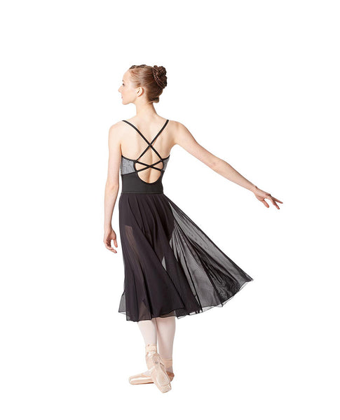 LUB267 Emilia Mesh Long Sheer skirt