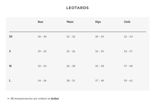 Cara Leotard Black