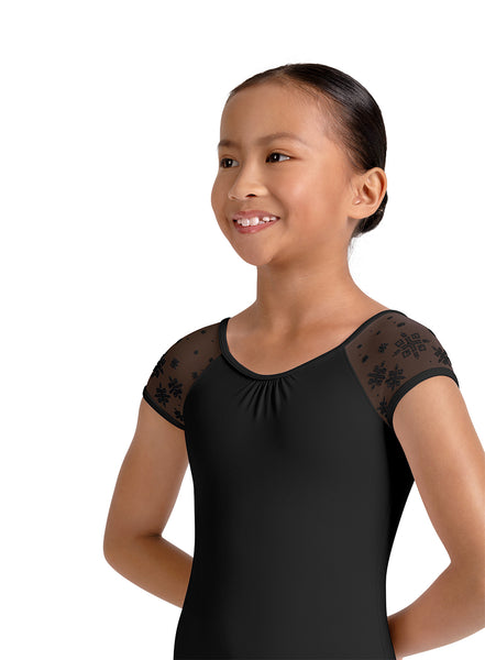 M20004C Cap Sleeve Leotard