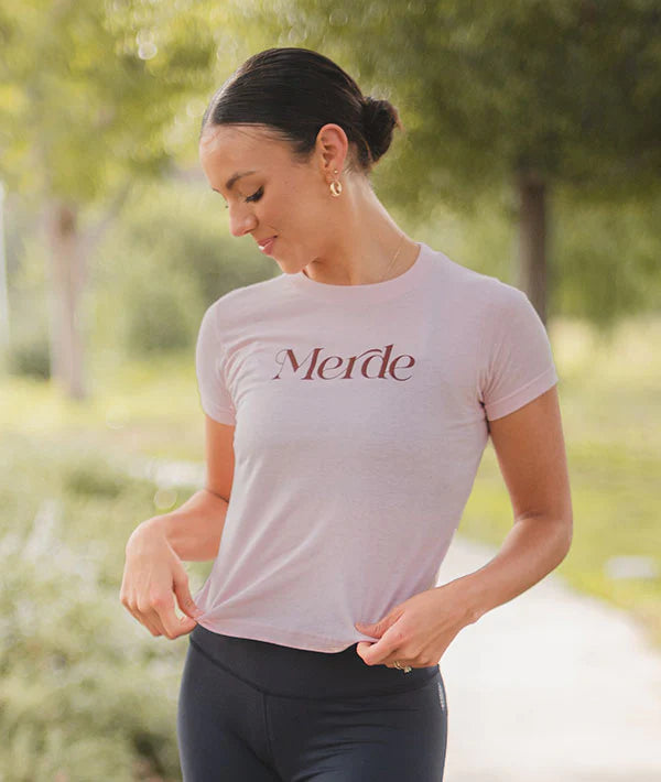 Merde Crop Tee Merde Crop Tee