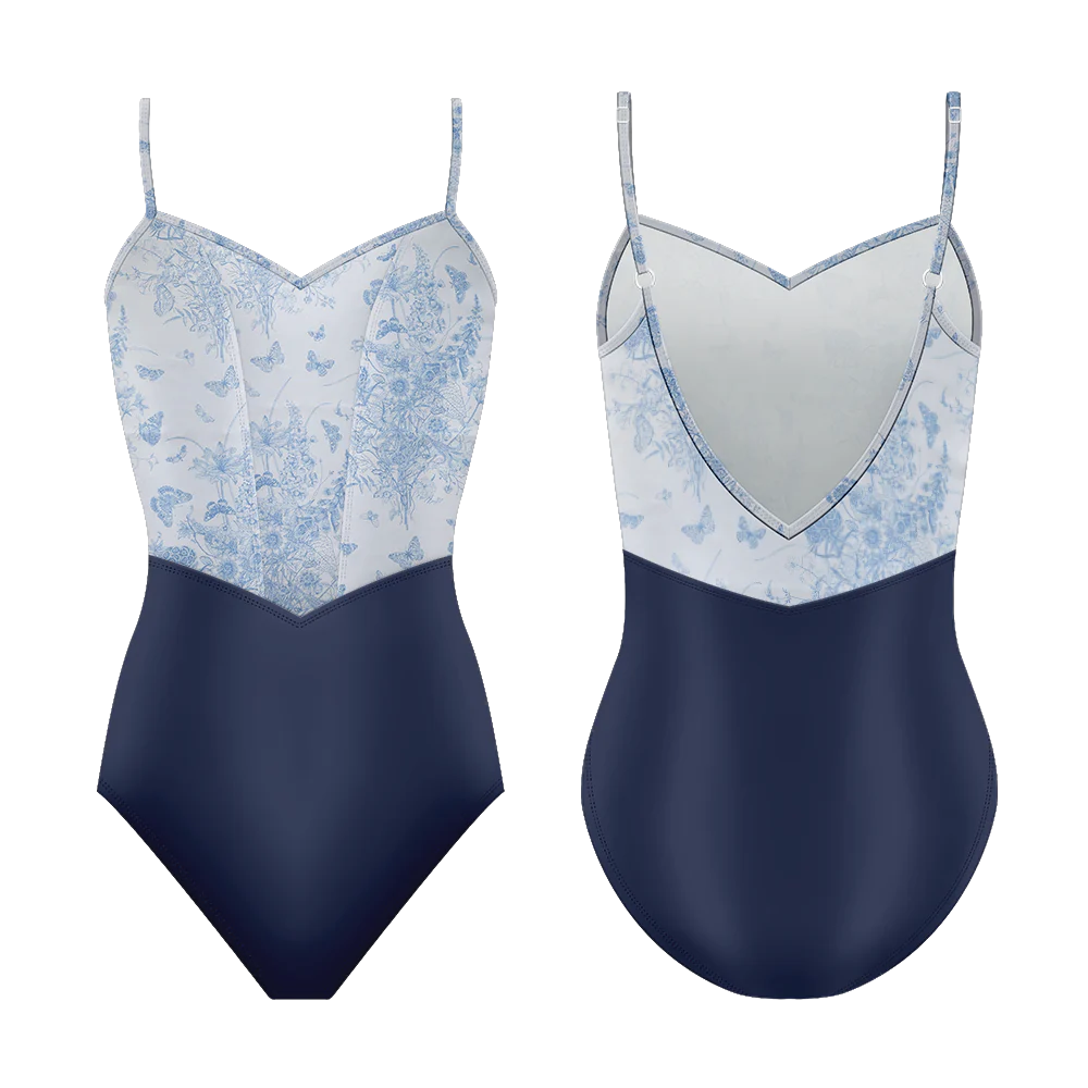 Demi Jardin Papillon Royal Girls Leotard Demi Jardin Papillon Royal Girls Leotard