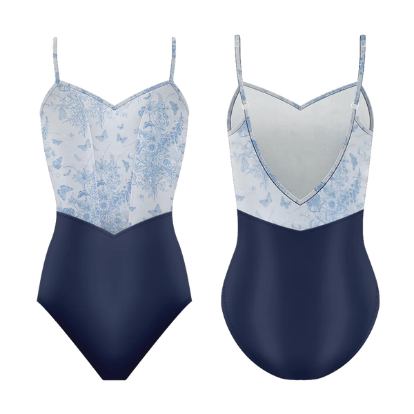 Demi Jardin Papillon Royal Girls Leotard