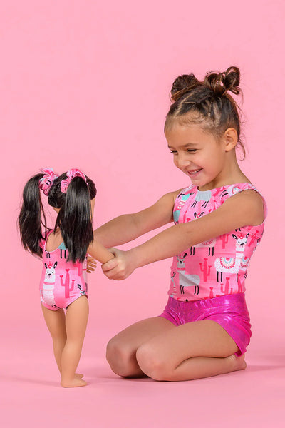 Destira Princess Llama Doll Size Leotard