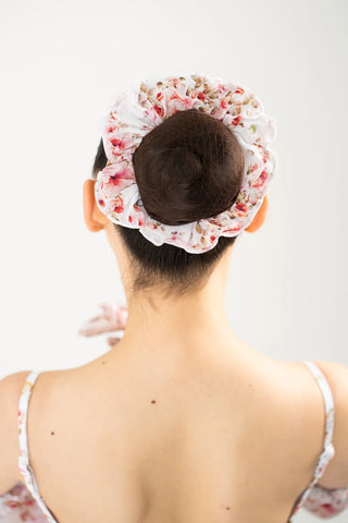AZ0033-2 Black Bun Cover with Rhinestones and Clip
