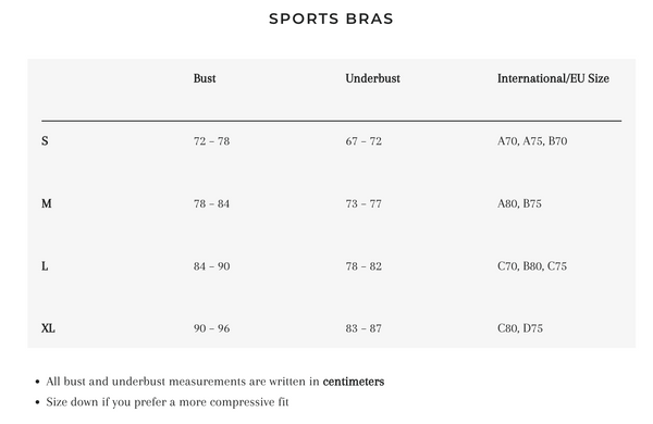 Avant Sports Bra