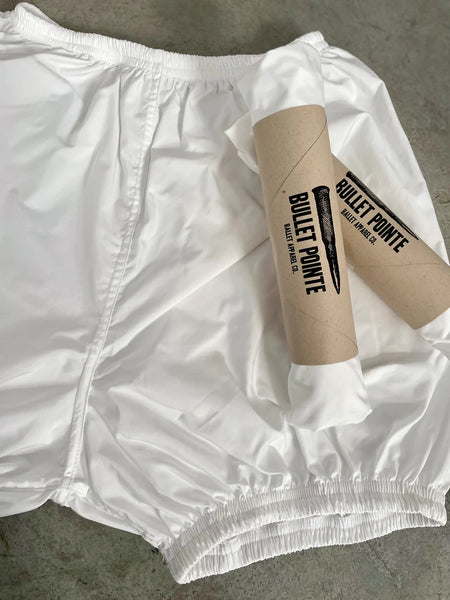 Bullet Pointe Parachute Shorts