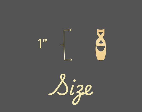 Ballet Shoe Necklace