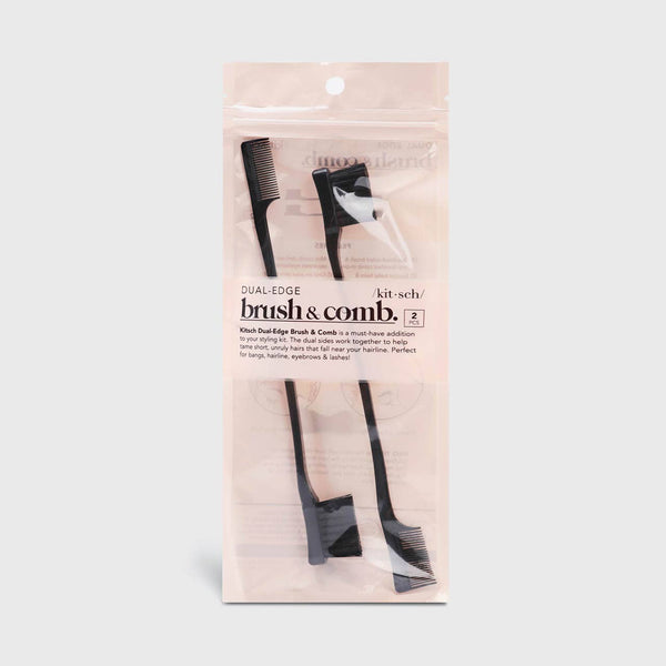 Edge Brush & Comb 2pc Edge Brush & Comb 2pc