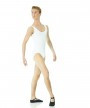 4142C Silhouette Mesh Flutter Sleeve Leotard
