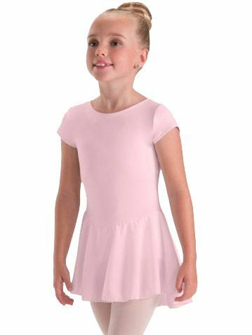 4354CW Cap Sleeve Skirted Leotard 4354CW Cap Sleeve Skirted Leotard