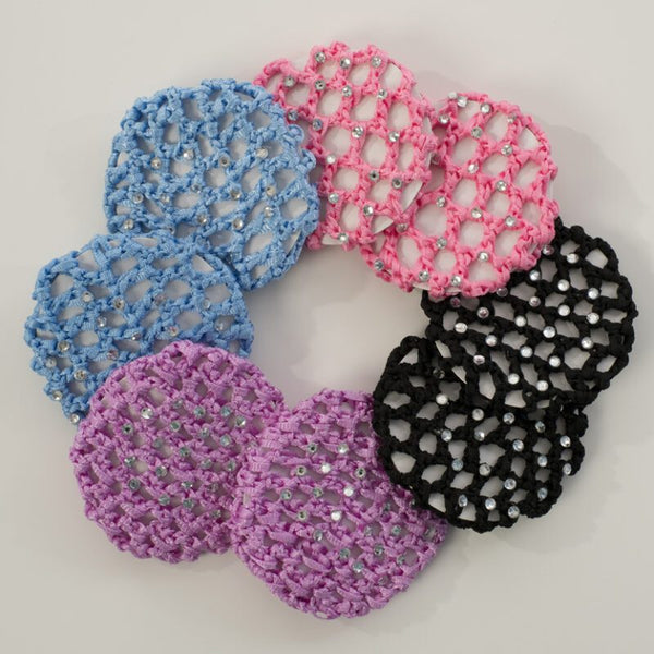 DS001 Bun Cover with Crystals DS001 Bun Cover with Crystals