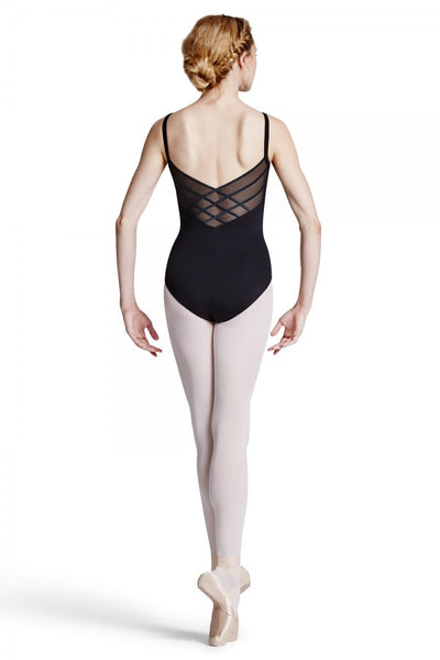 L8820 Powermesh Back Cami Leotard L8820 Powermesh Back Cami Leotard