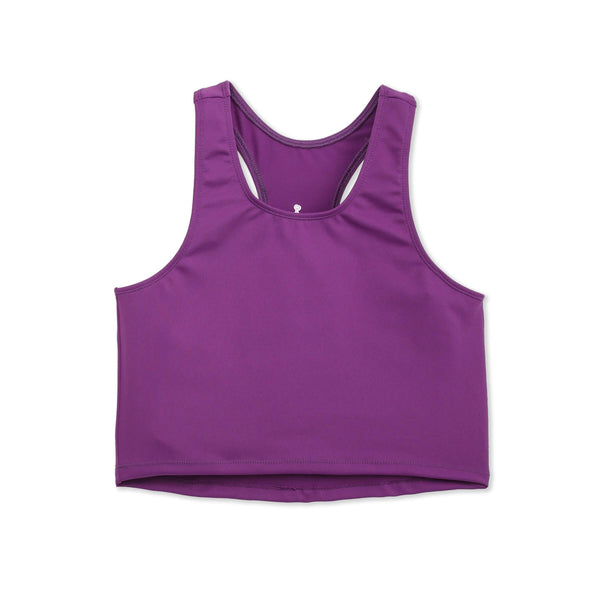 Purple Zen Crop Tank