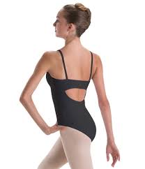4142C Silhouette Mesh Flutter Sleeve Leotard