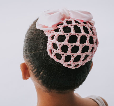 AZ0033-2 Black Bun Cover with Rhinestones and Clip