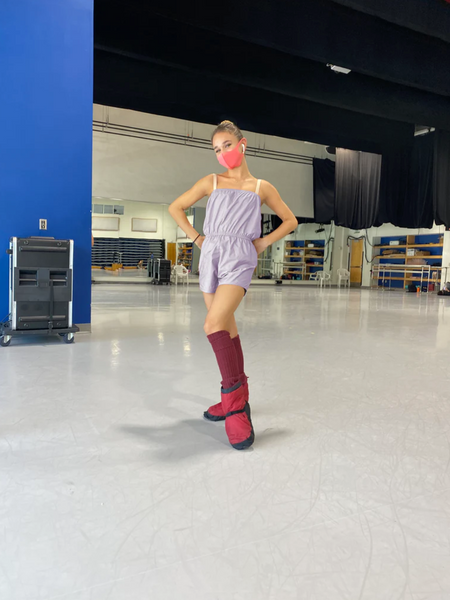 Bullet Pointe Parachute Romper