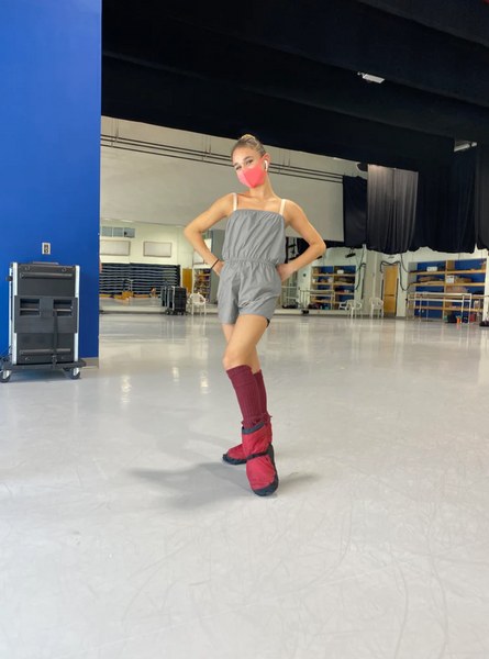 Bullet Pointe Parachute Romper