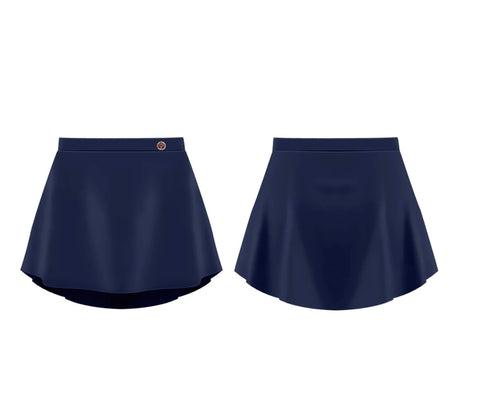SE1058W Mid-Calf Wrap Skirt