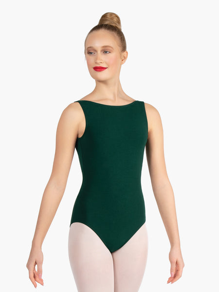 SE1009W Low V-Back with Pinch Tank Leotard