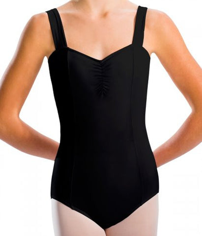 4142C Silhouette Mesh Flutter Sleeve Leotard