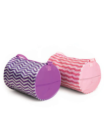 B281 Sequin Ballerina Barrel Bag